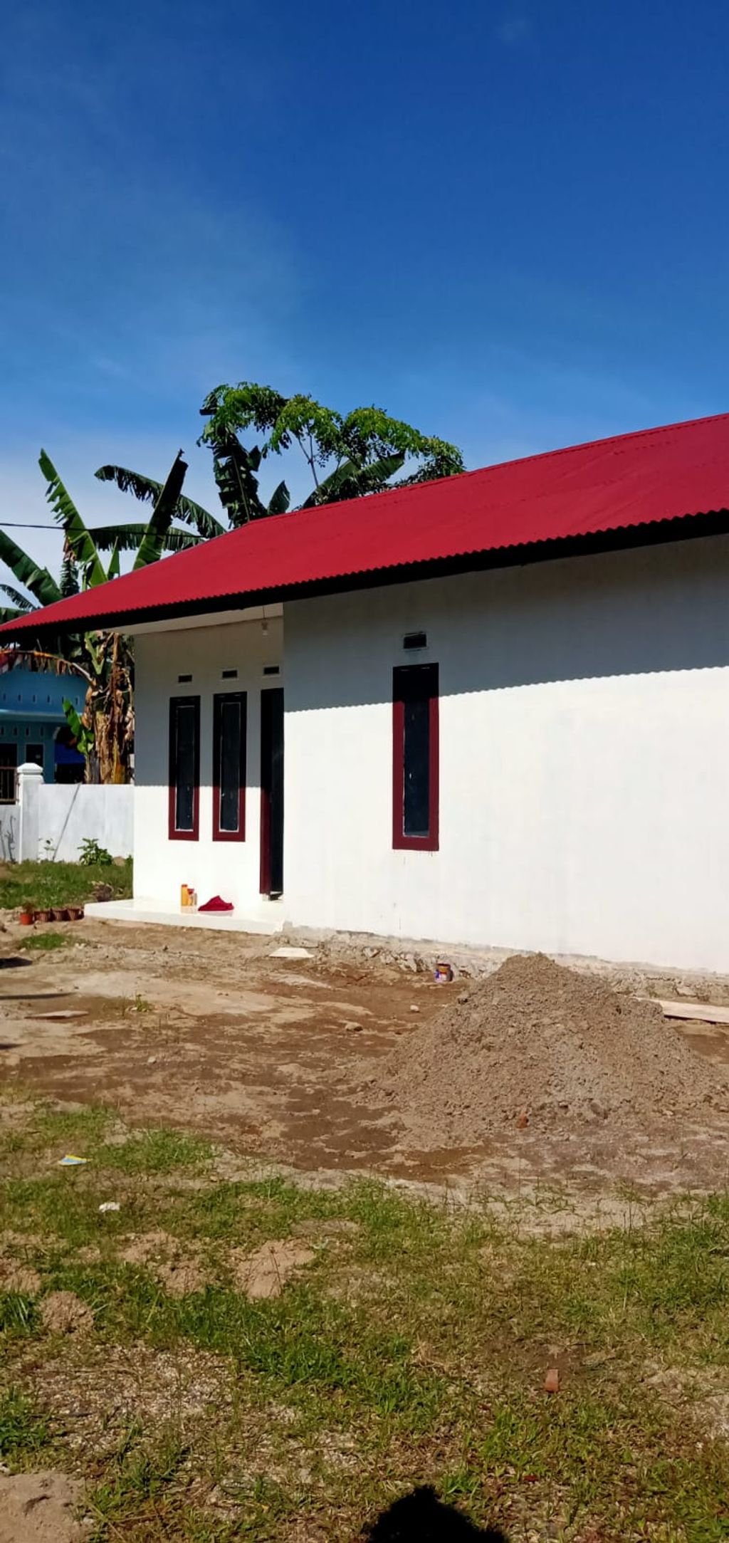 foto tampak rumah tipe 36 perumahan Grand Mahoni