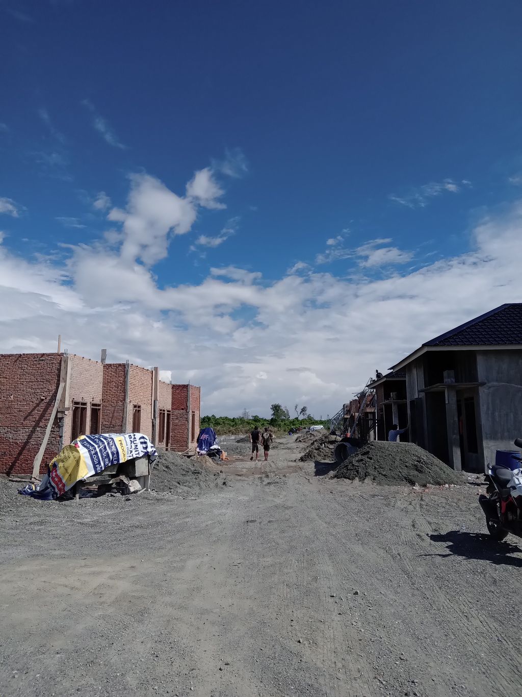 foto posisi tengah perumahan Ran shaqueena Resident