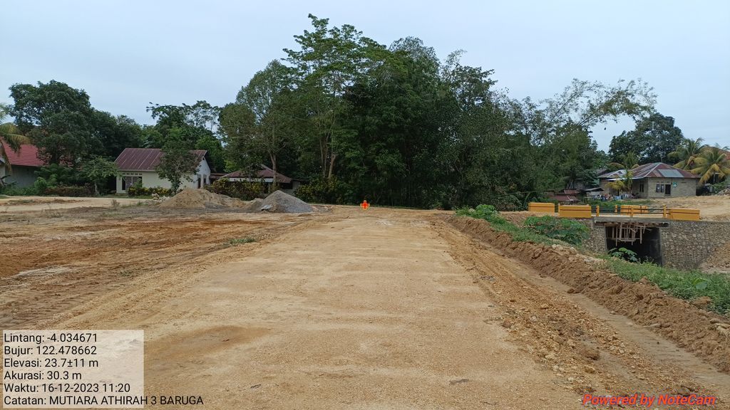foto gerbang perumahan MUTIARA ATHIRA 3