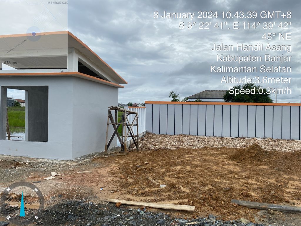foto gerbang perumahan HANUM IMPERIAL 2