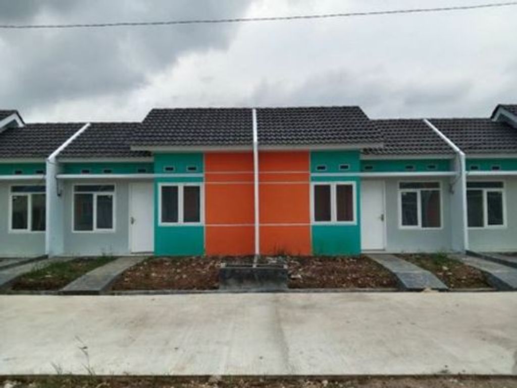 foto tampak rumah tipe New Jamrud 2024 perumahan PONDOK PERMATA TAHAP 3