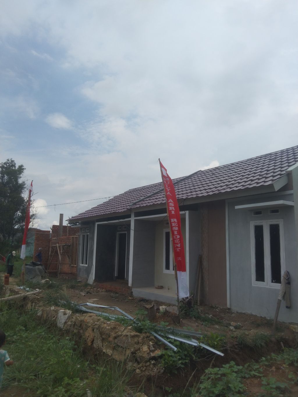 foto posisi tengah perumahan Mulya Asri Resident 2