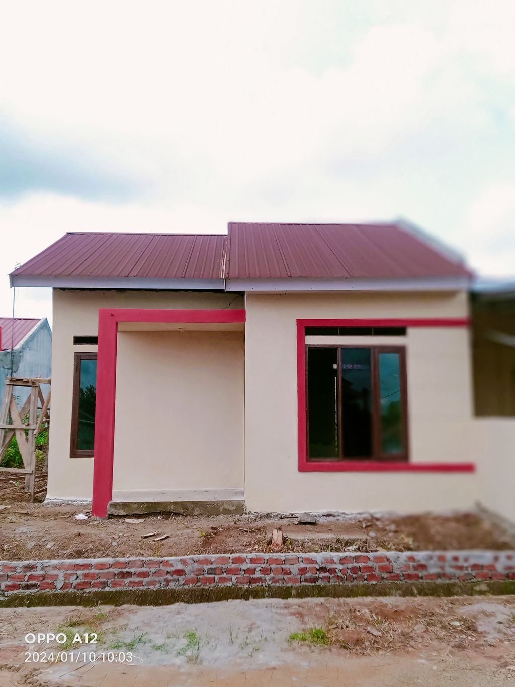 foto tampak rumah tipe 36 perumahan SELEBAR RESIDENCE 4