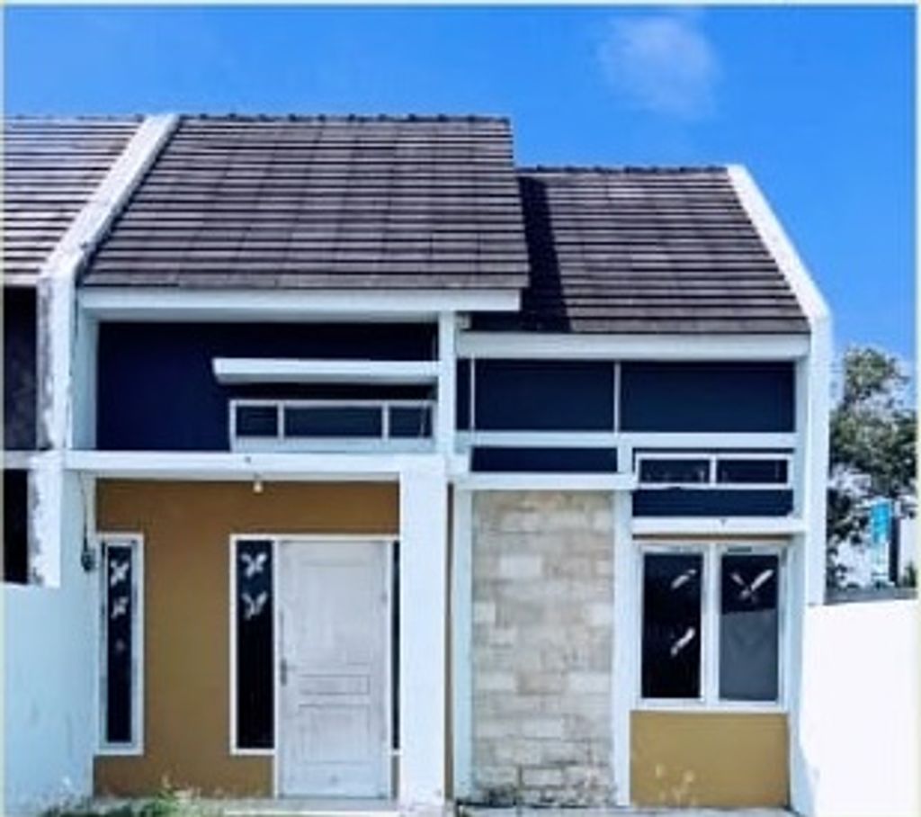 foto tampak rumah tipe PREMIUM 40/72 perumahan GRIYA PURI PERMATA