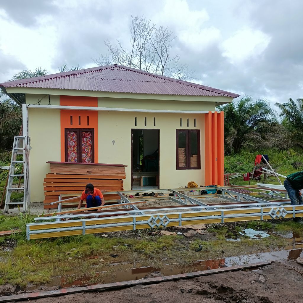 foto contoh rumah perumahan NEW CALIFORNIA