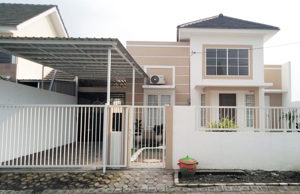 foto tampak rumah tipe 72 perumahan CITRA DIAMOND REGENCY