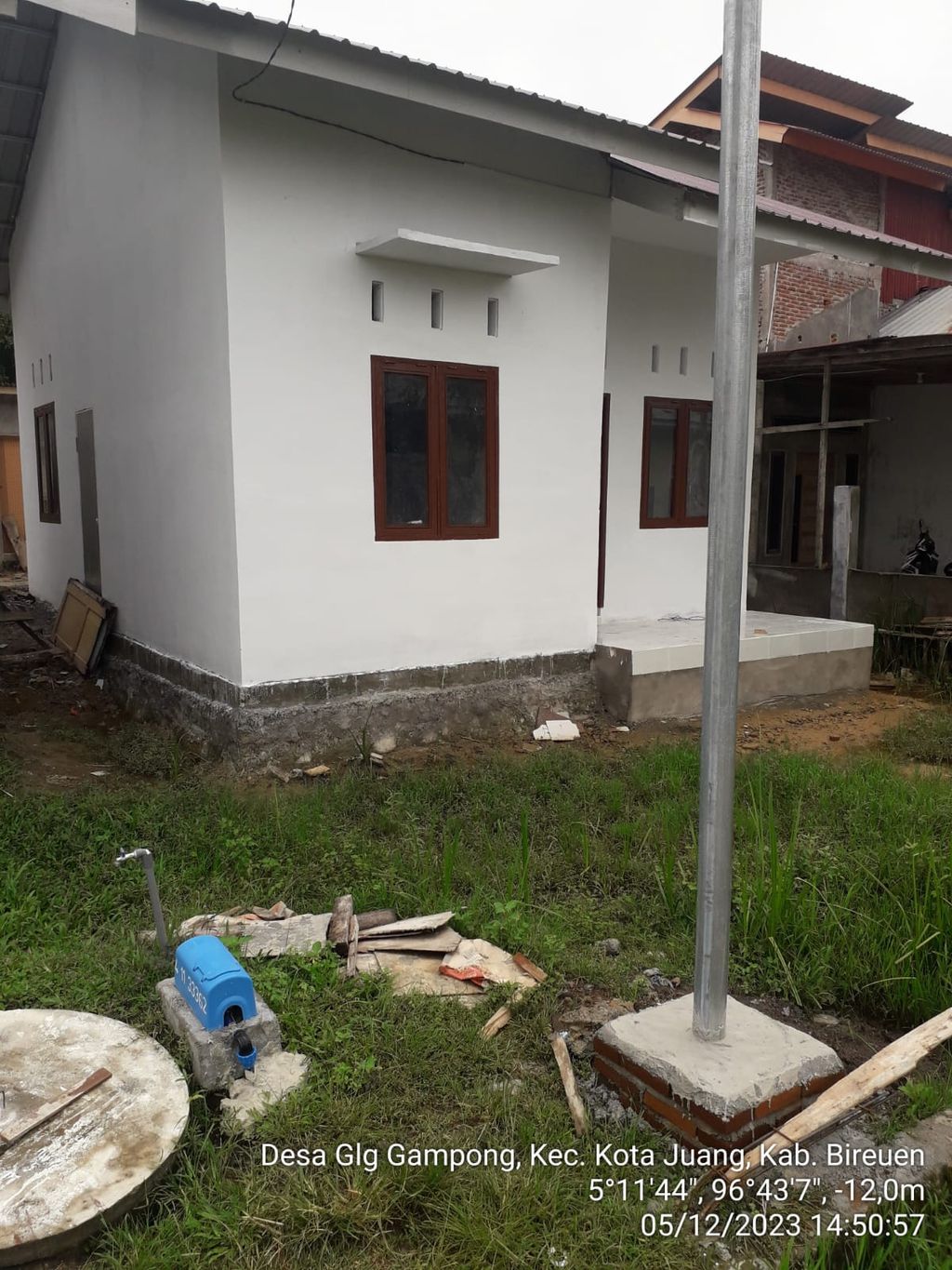foto tampak rumah tipe 36 perumahan PERUMAHAN KEPULA INDAH