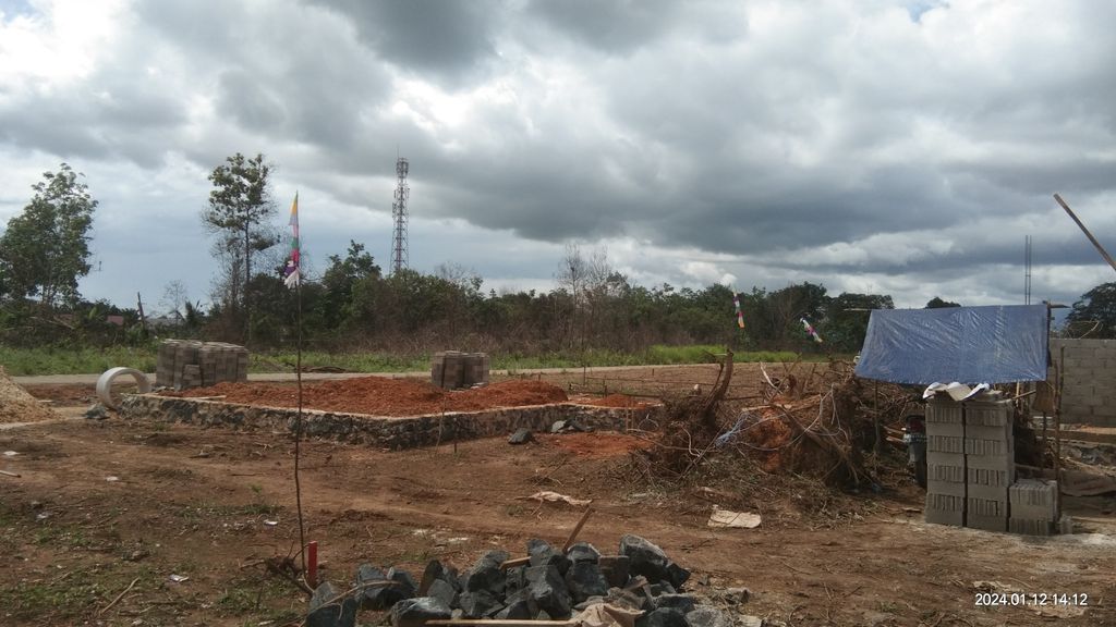 foto contoh rumah perumahan MUTIARA BANGKAL PERMAI