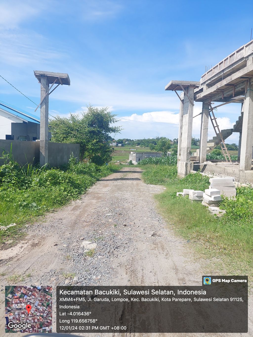 foto gerbang perumahan Pamulang Town Hills