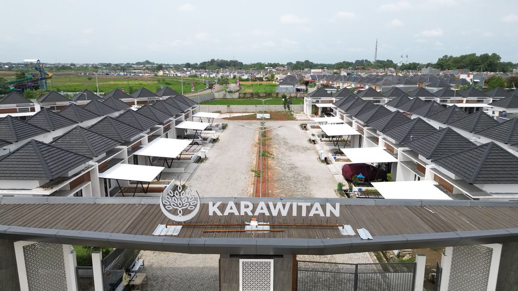 foto gerbang perumahan KARTIKA RESIDENCE THN 2024