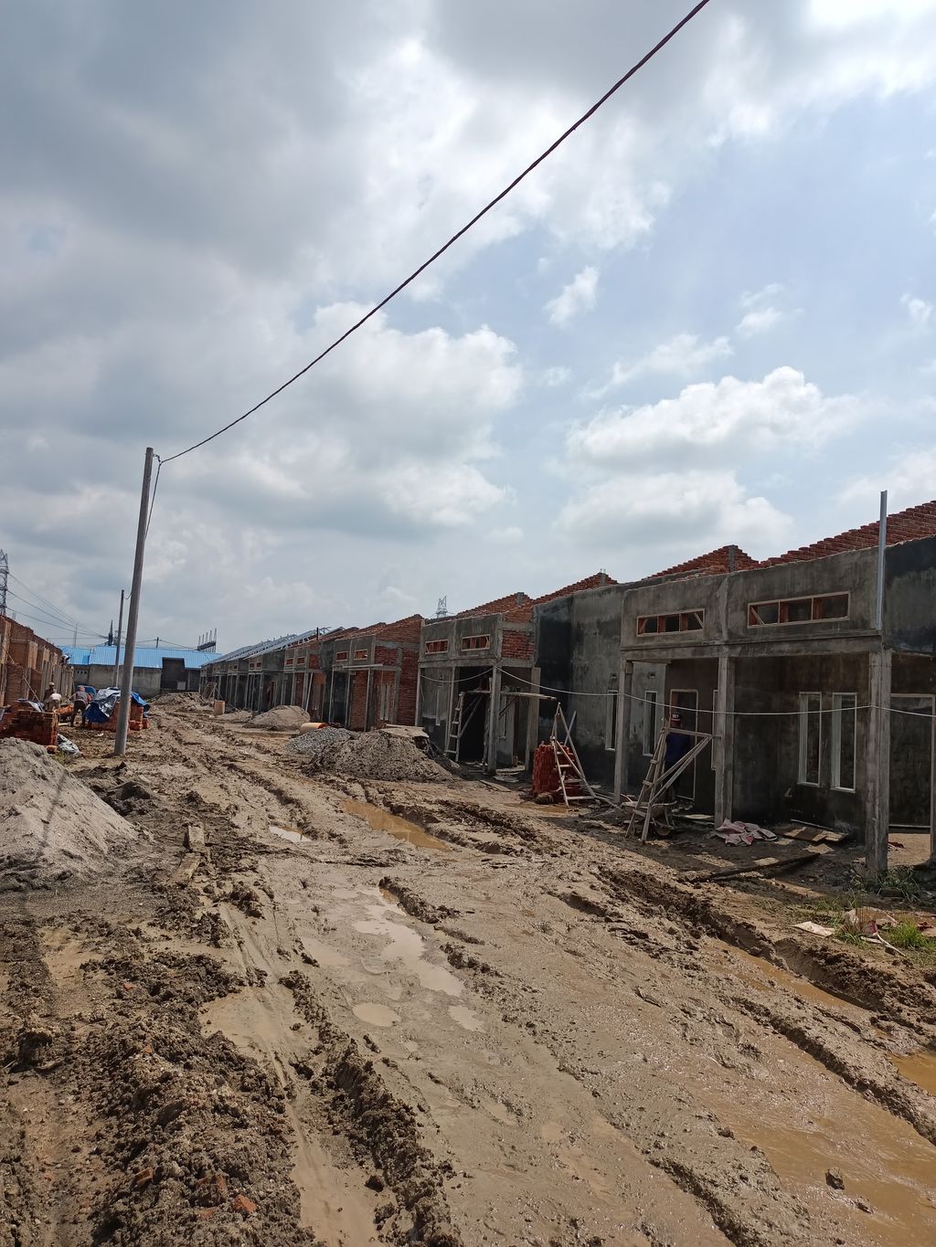 foto posisi tengah perumahan Syalica Pavilion Tahap 1