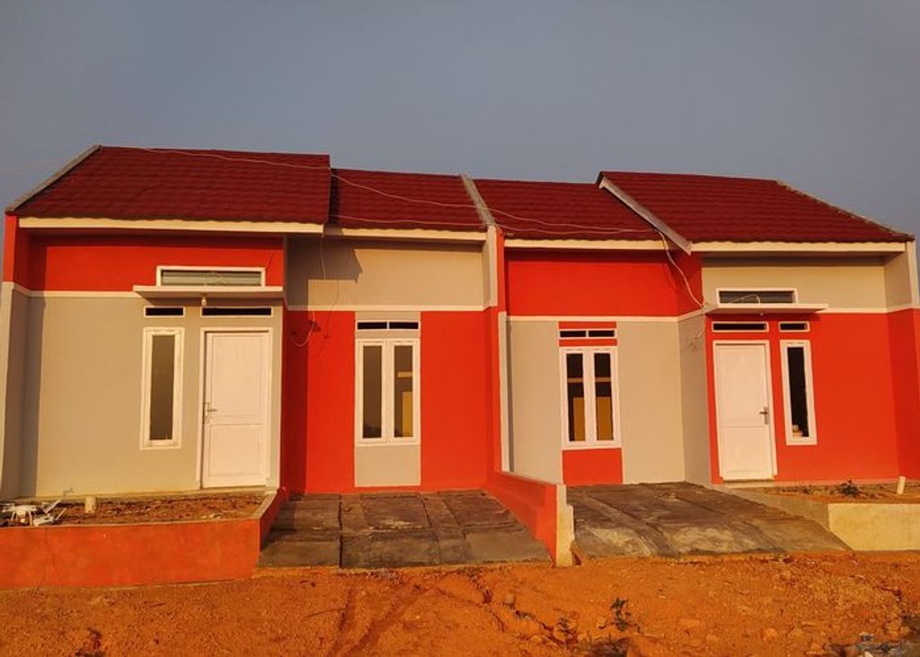 foto tampak rumah tipe 36/72 2024 perumahan PERUMAHAN HAPPY HILLS 2 JATIWANGI TAHAP 2