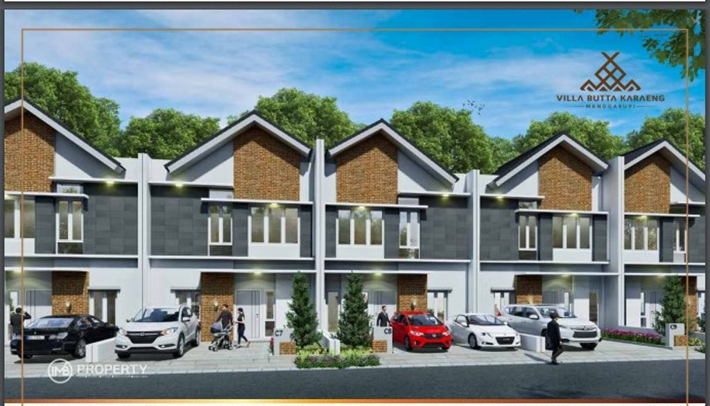 foto tampak rumah tipe 65 perumahan Perumahan Villa Butta Karaeng