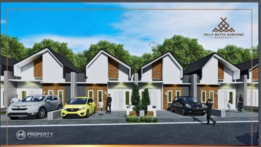 foto tampak rumah tipe 46 perumahan Perumahan Villa Butta Karaeng