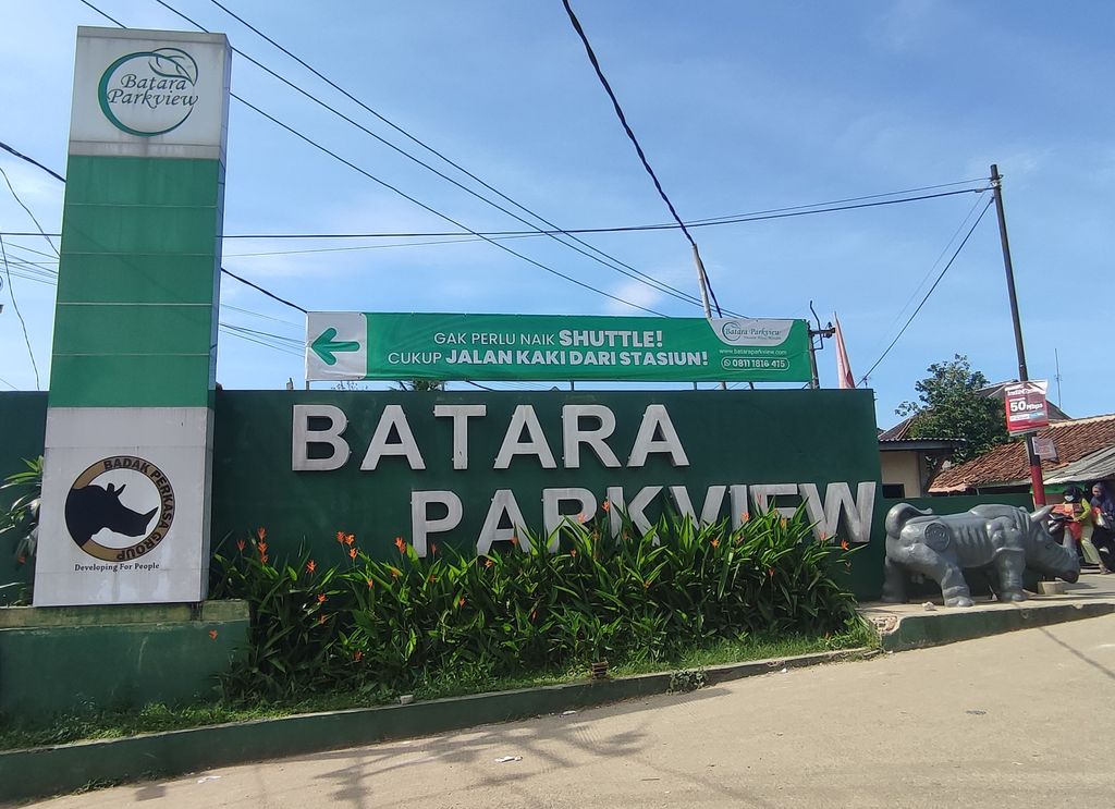 foto gerbang perumahan BATARA PARKVIEW 2