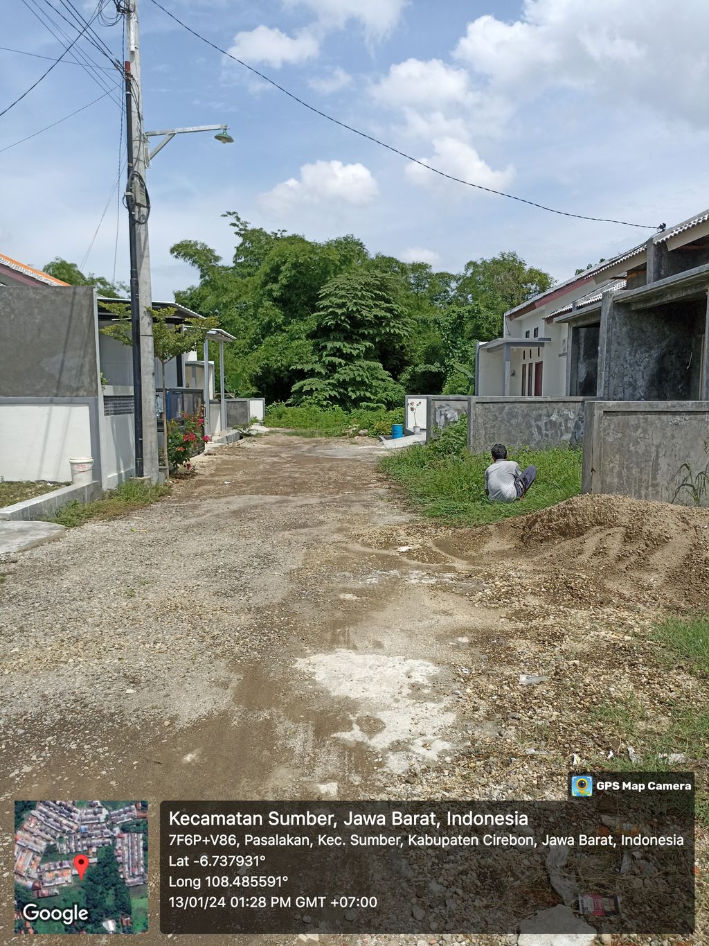 foto posisi tengah perumahan TAMAN PASALAKAN TAHAP 3