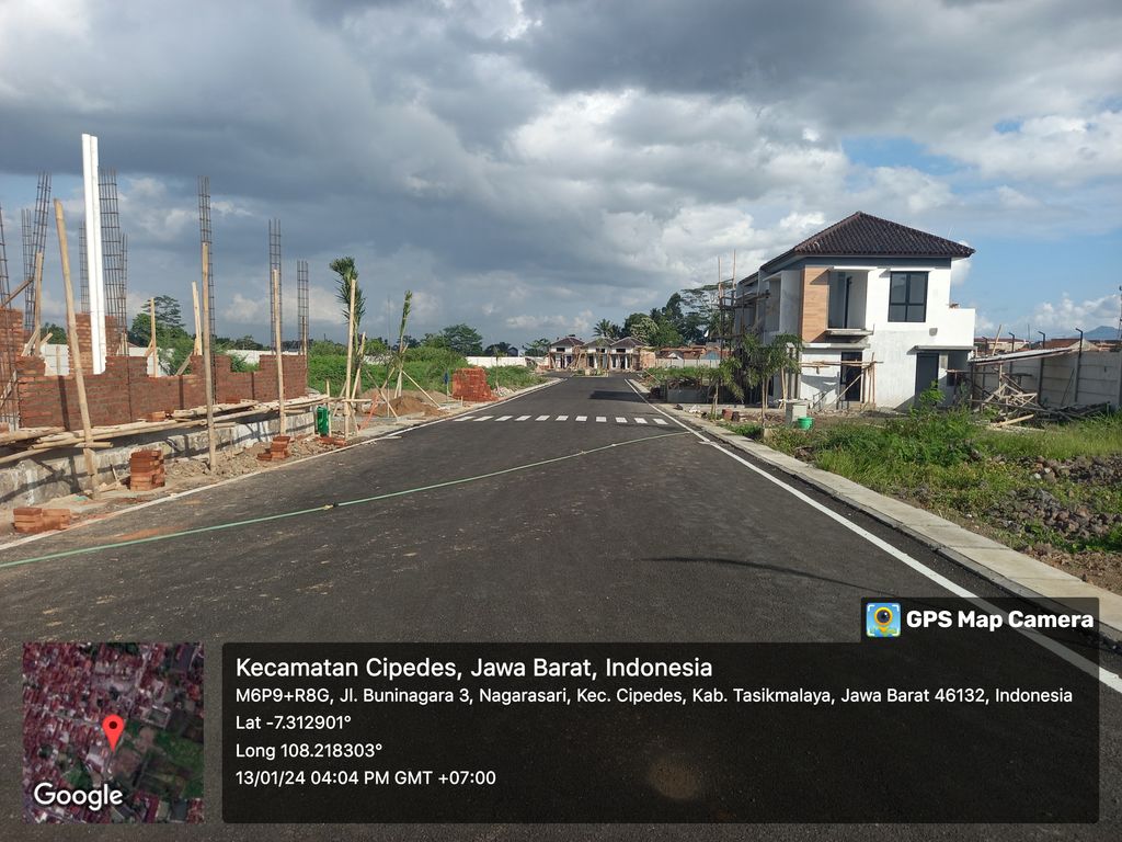 foto posisi tengah perumahan GREEN SYFA RESIDENCE