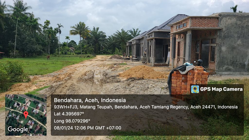 foto posisi tengah perumahan ADAM FAIZ RESIDENCE 7