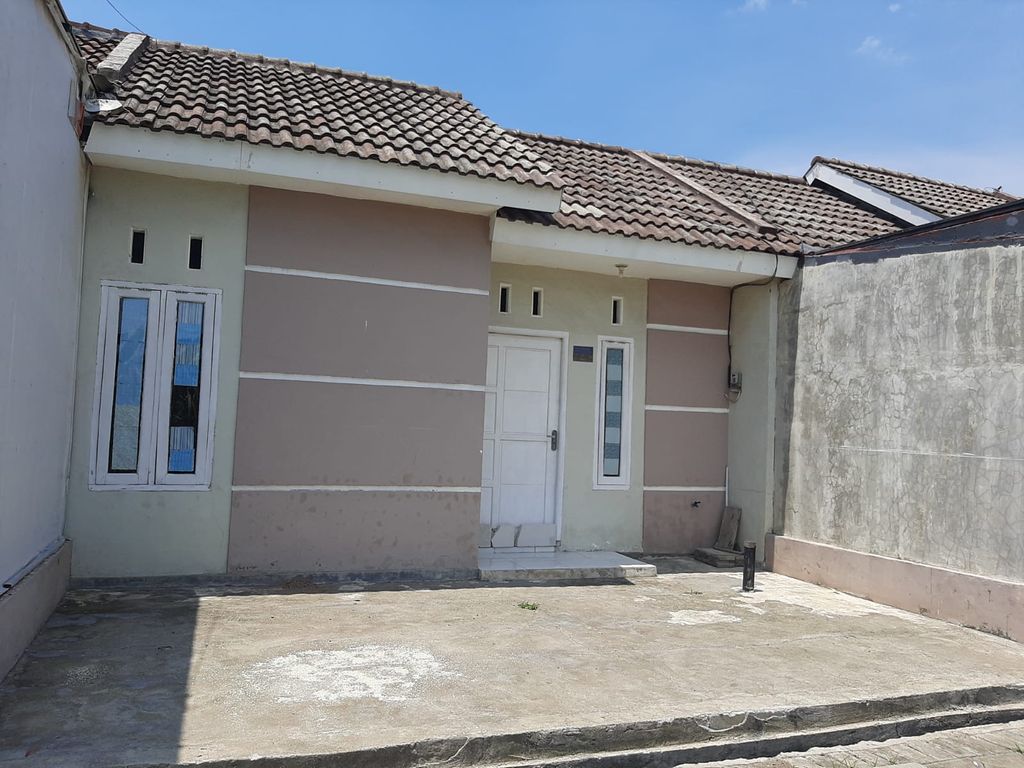 foto tampak rumah tipe 36 perumahan KWADUNGAN PERMAI