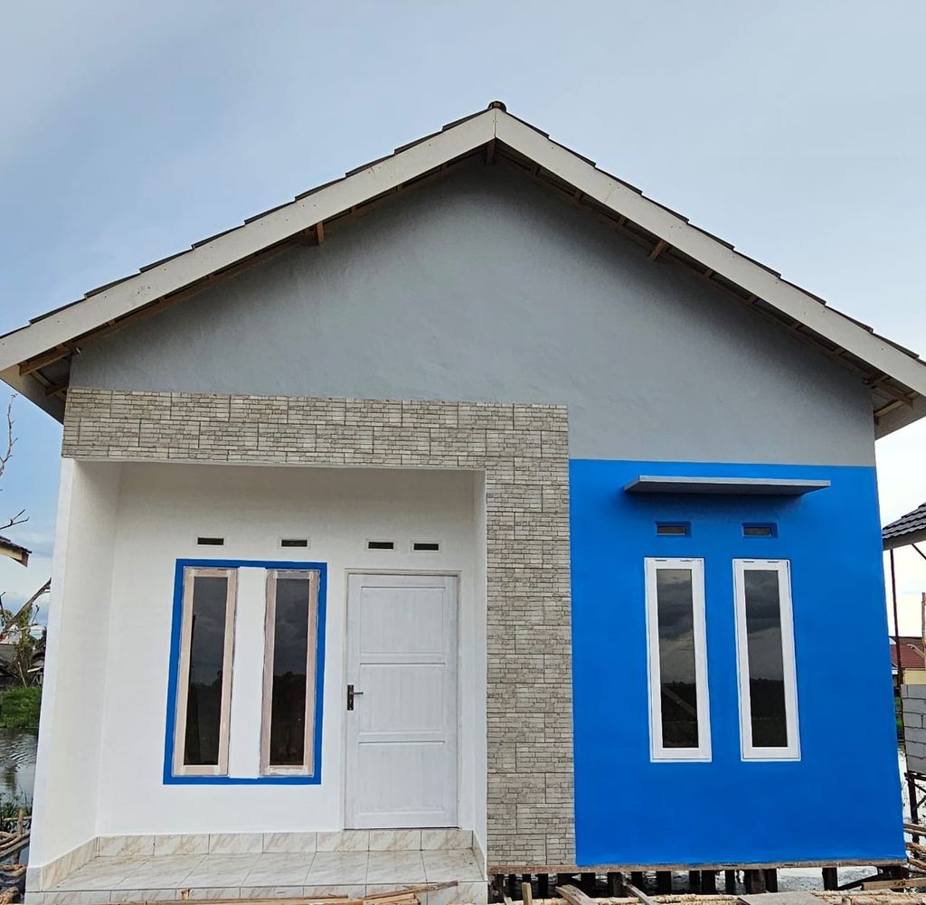foto contoh rumah perumahan ZAHRA GREEN 2 TAHAP 2