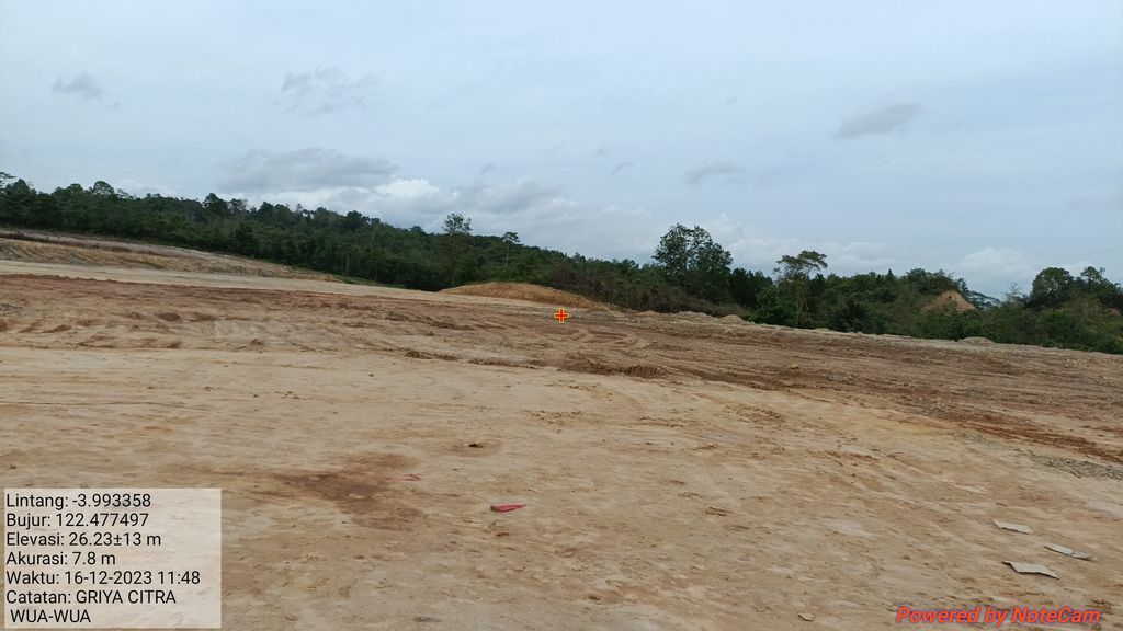 foto gerbang perumahan GRIYA CITRA WUA-WUA