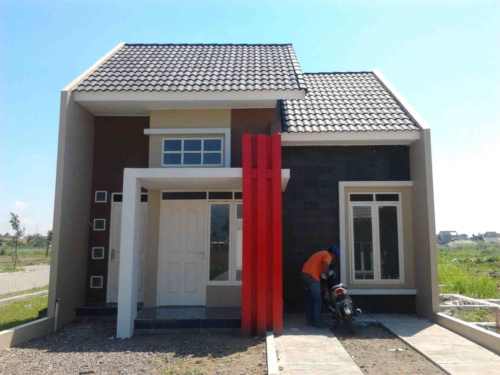 foto tampak rumah tipe CITRA KIRANA 1 perumahan CITRA KIRANA 2.1