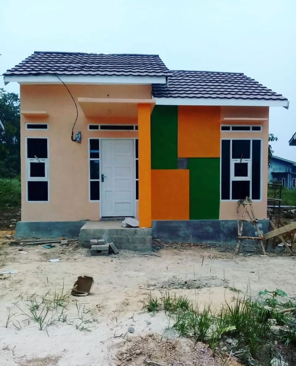 foto tampak rumah tipe Subsidi 2023 perumahan Bandara Village