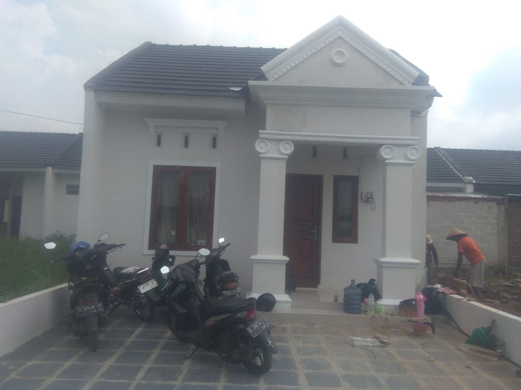 foto tampak rumah tipe 30 perumahan PERUMAHAN SAPPHIRE RESIDENCE
