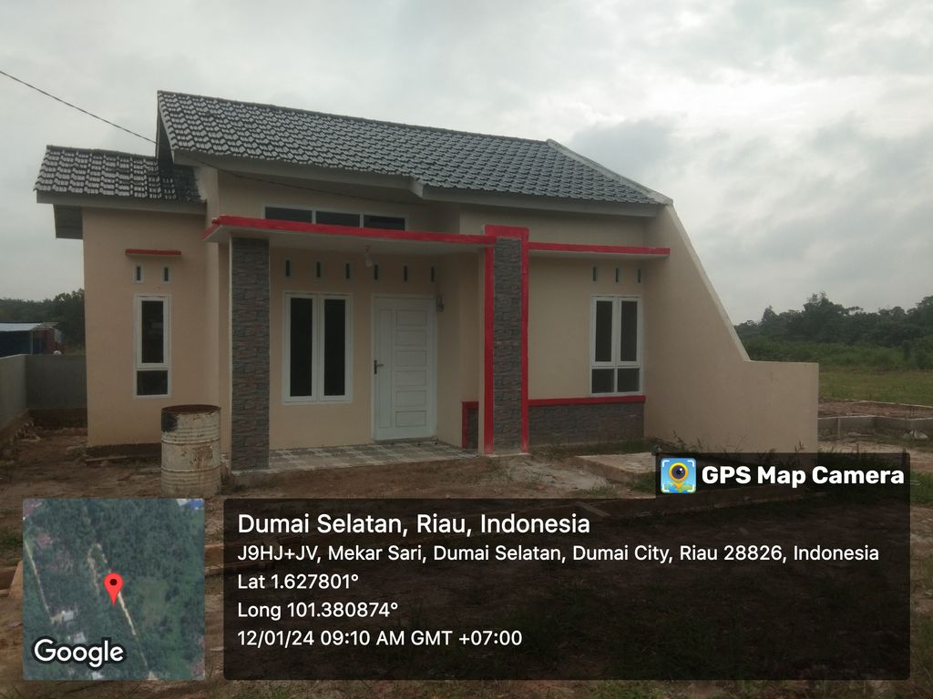 foto tampak rumah tipe 36 perumahan GRIYA NABILA RESIDENCE