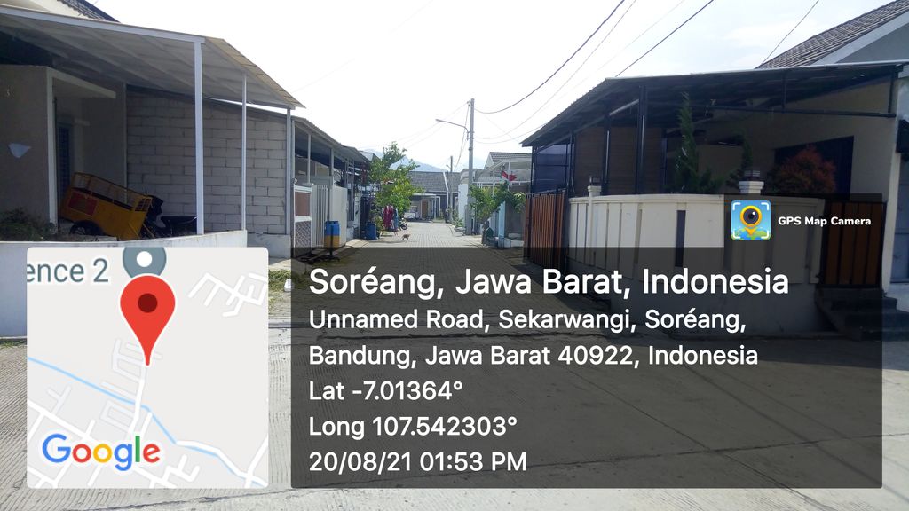foto posisi tengah perumahan Seroja Home Residence 2 Tahap 1