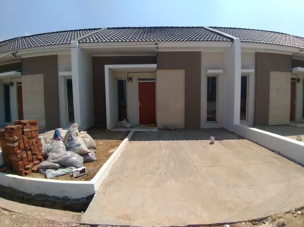 foto tampak rumah tipe 45 Landed (591) perumahan Seroja Home Residence 2 Tahap 1