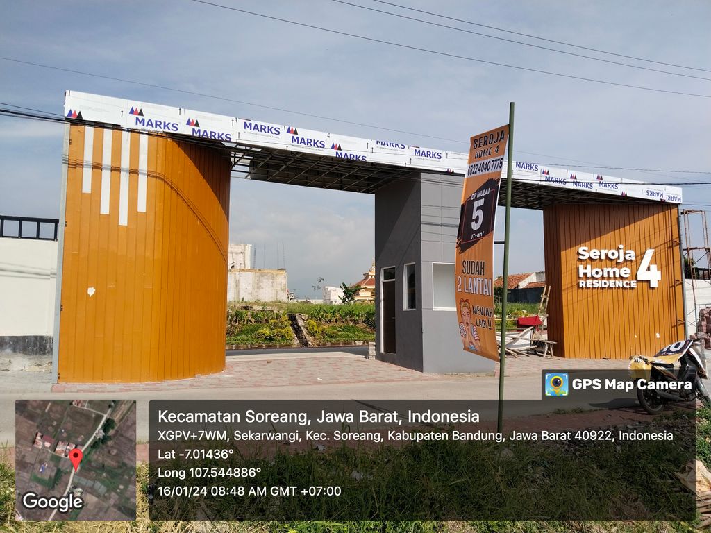 foto gerbang perumahan Seroja Home Residence 4