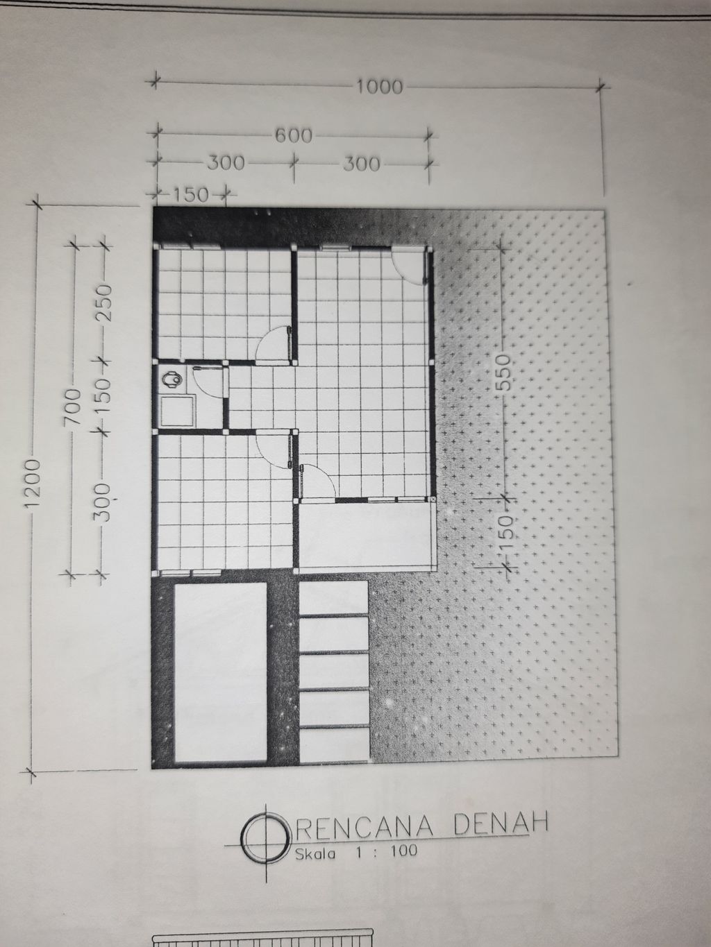 foto denah rumah tipe RST 36 UPDATE perumahan Permata Sei  Kerjan