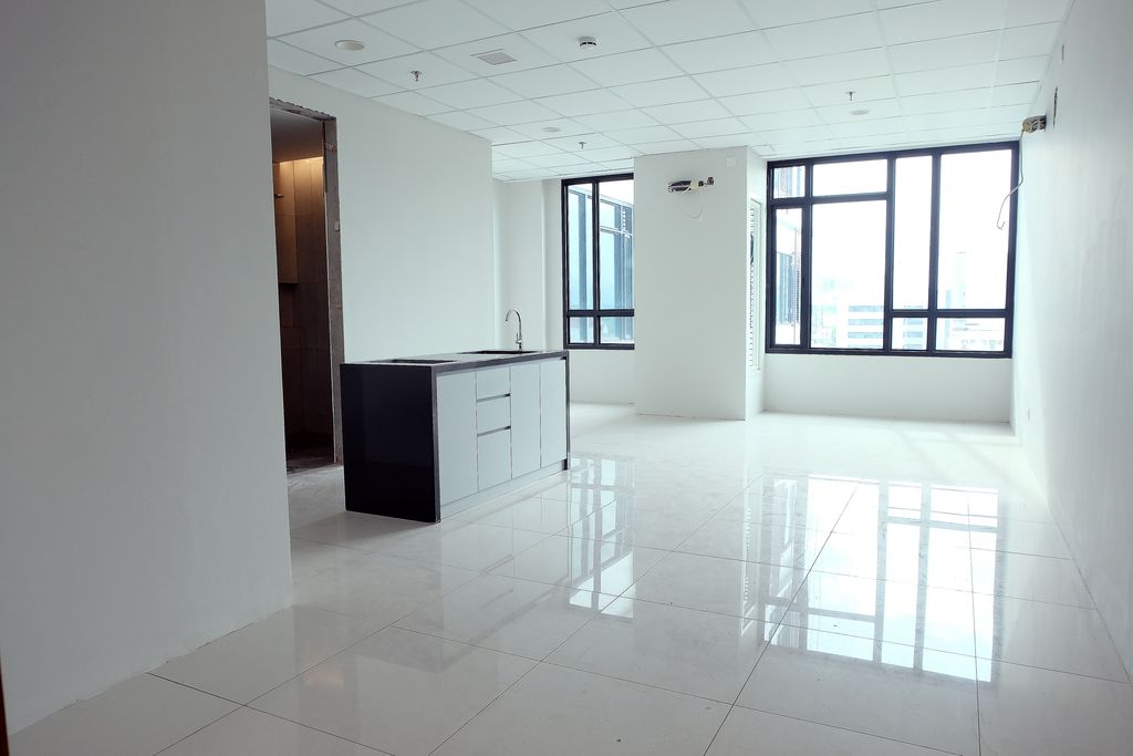 foto tampak rumah tipe I perumahan HQUARTERS BUSINESS RESIDENCE