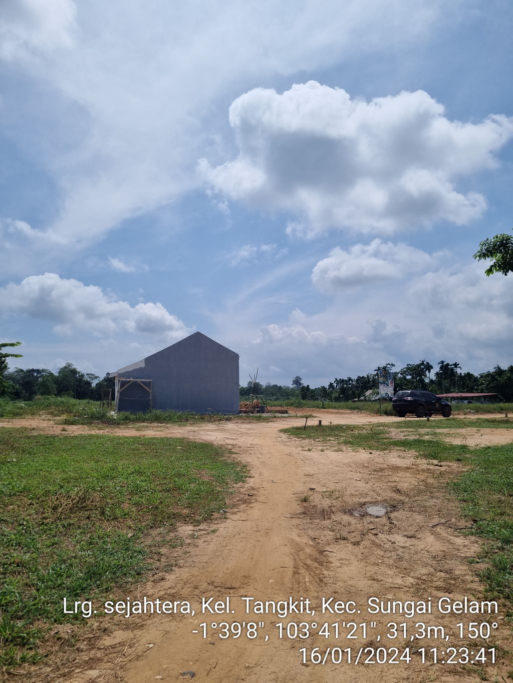 foto gerbang perumahan BHAVANA RESIDENCE