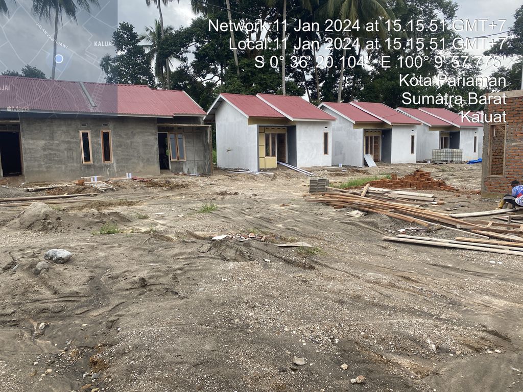 foto posisi tengah perumahan AMINAH KHALID RESIDENCE 2