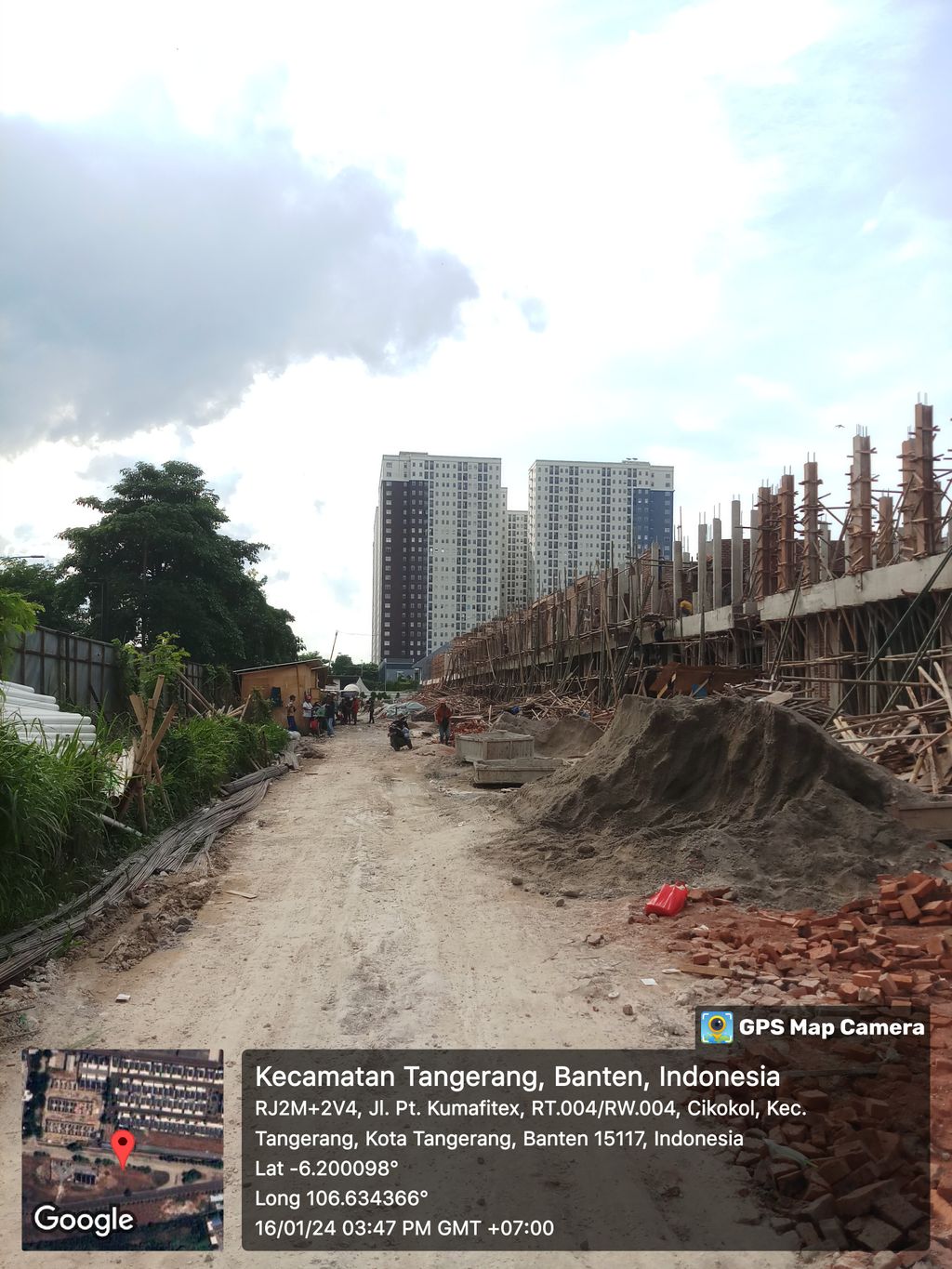 foto posisi tengah perumahan AYODHYA GARDEN - IOLA
