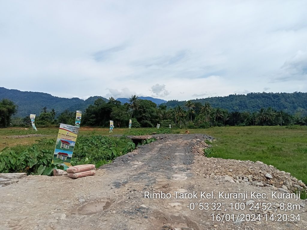 foto gerbang perumahan Wahana Rimbo Tarok Tahap II