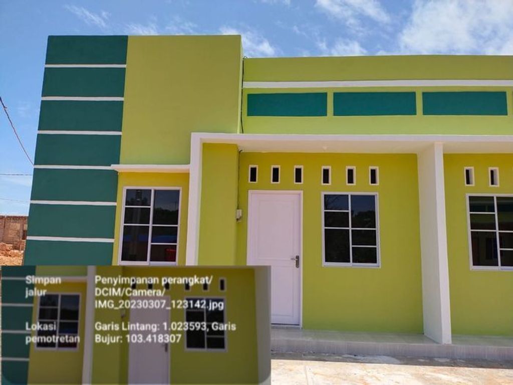 foto tampak rumah tipe 36 perumahan GLADIOLA 7