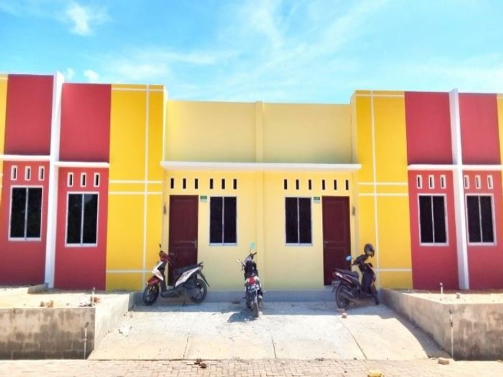 foto tampak rumah tipe 36 perumahan Jasmine