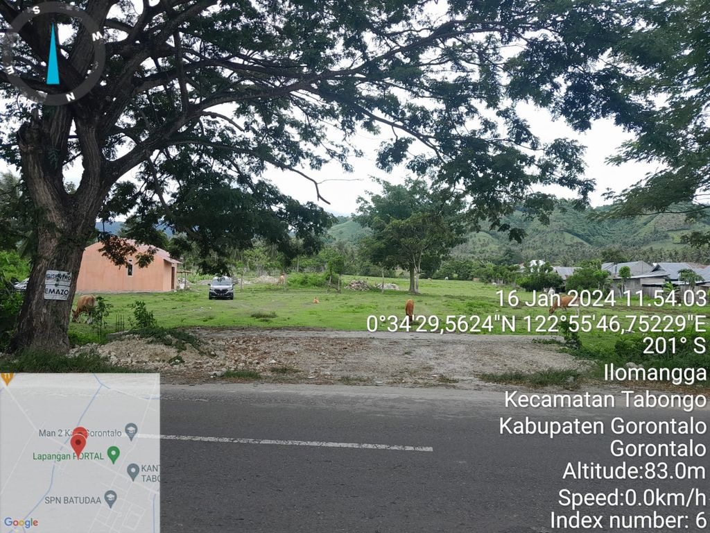 foto gerbang perumahan GREEN HULONTALO INDAH