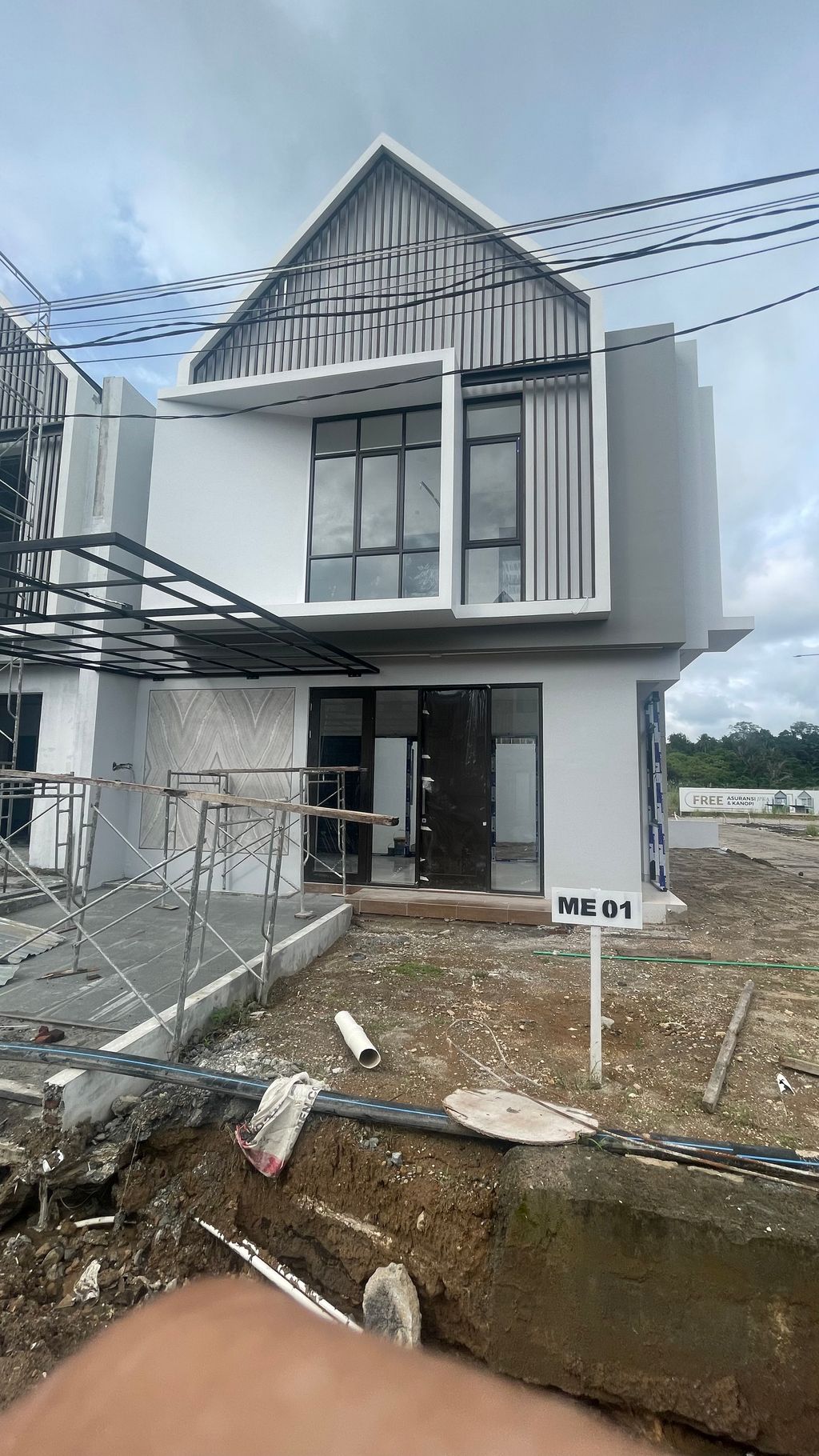 foto contoh rumah perumahan The City Manado