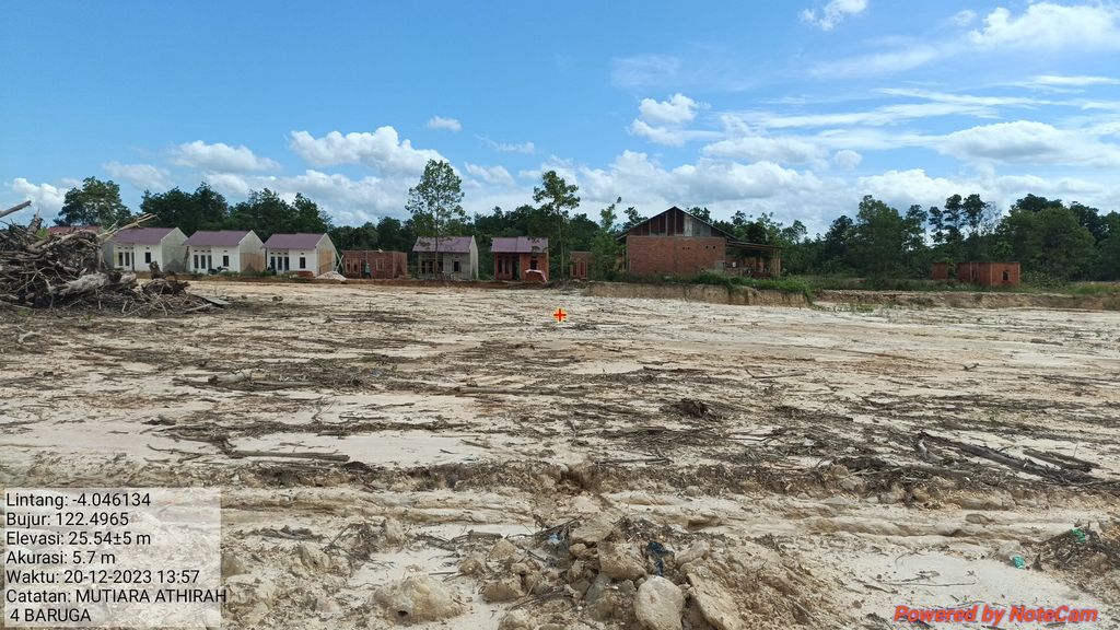 foto tampak rumah tipe 36 (Subsidii) perumahan ATHIRAH BARUGA 4