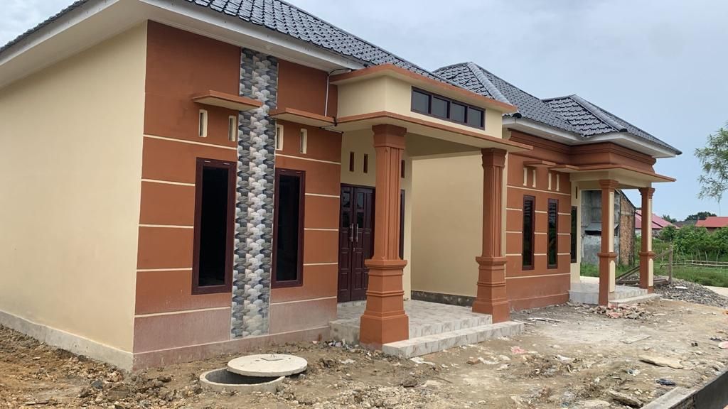 foto tampak rumah tipe subsidi perumahan ADAM FAIZ RESIDENCE 7