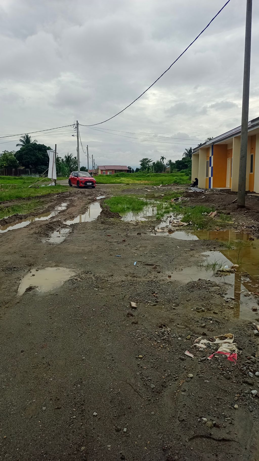 foto posisi tengah perumahan Griya Suka Maju Asri