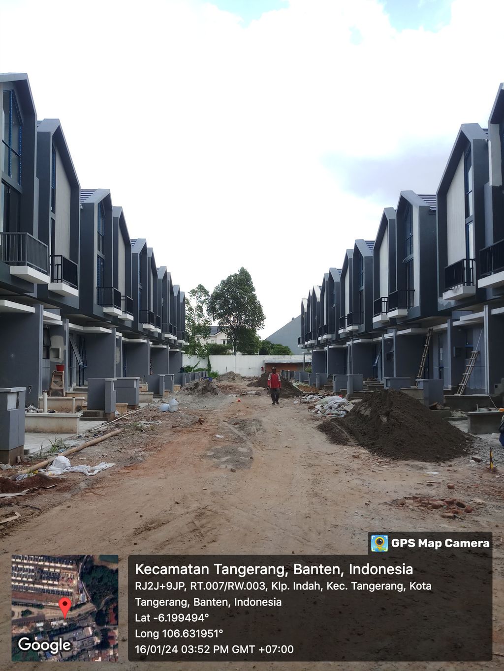 foto posisi tengah perumahan AYODHYA GARDEN - THE TERRACE