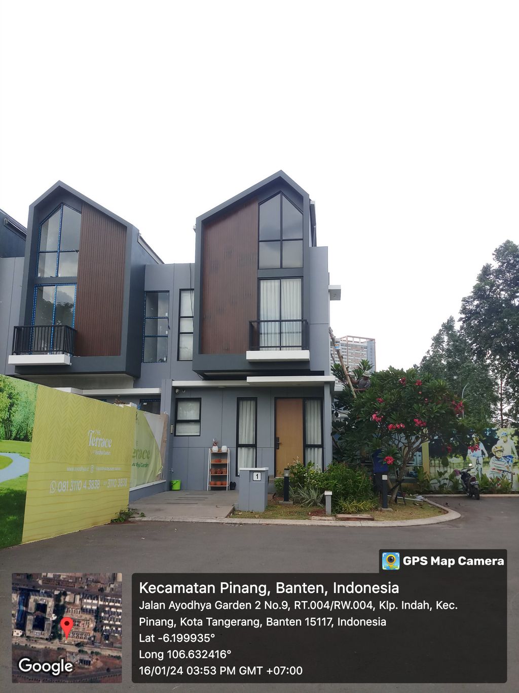 foto contoh rumah perumahan AYODHYA GARDEN - THE TERRACE