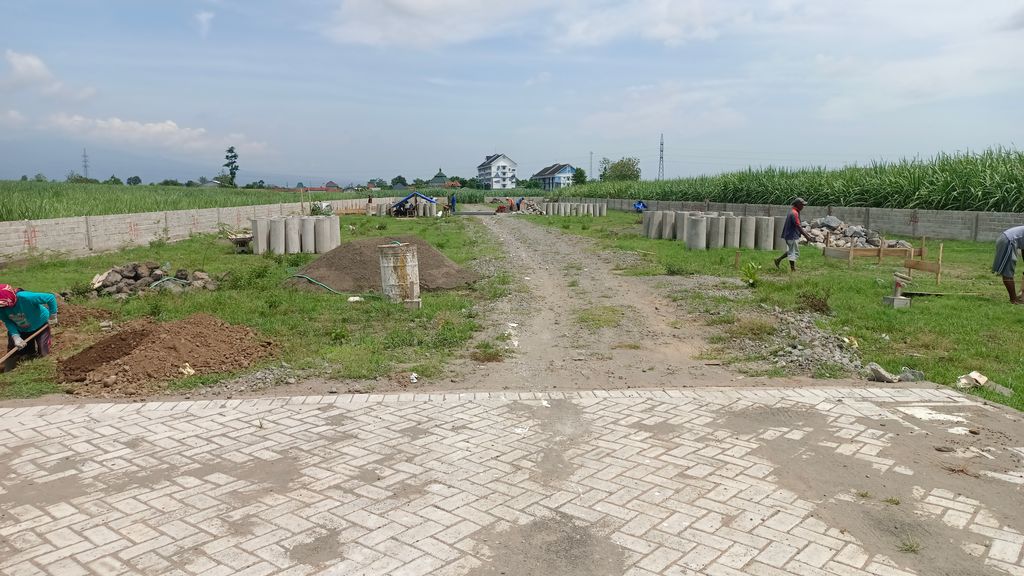 foto gerbang perumahan GRIYA SAKINAH KLASTER 2