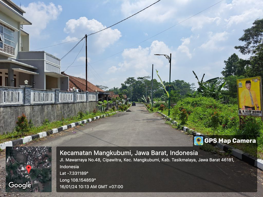 foto posisi tengah perumahan GRAHA TRESNA 3 Tahap 2