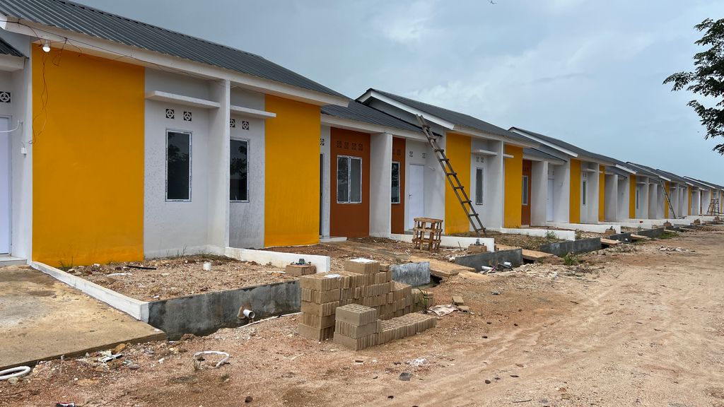 foto tampak rumah tipe 30/78 perumahan CITRA RENGGALI MARINA